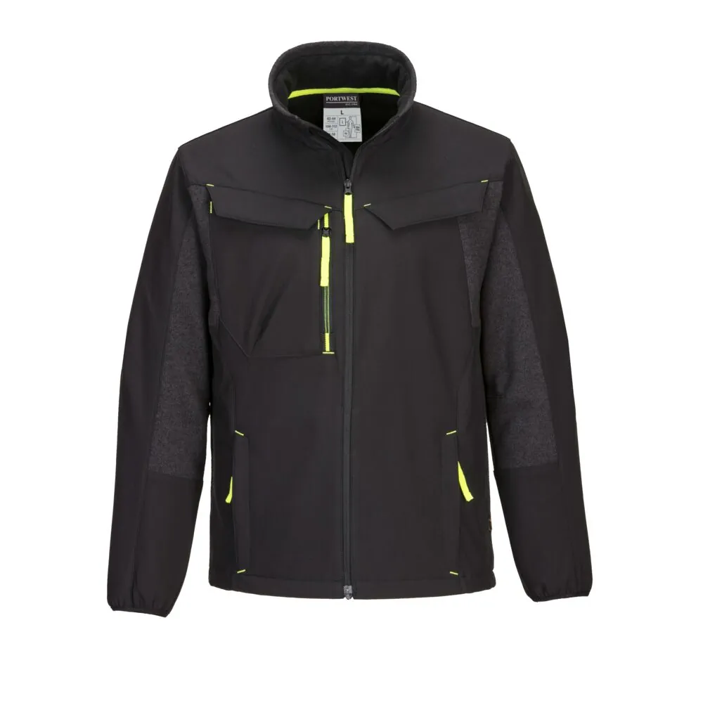 Μπροστινή φωτογραφία του T753 - Μπουφάν WX3 Eco Hybrid Softshell (2L) σε Black χρώμα