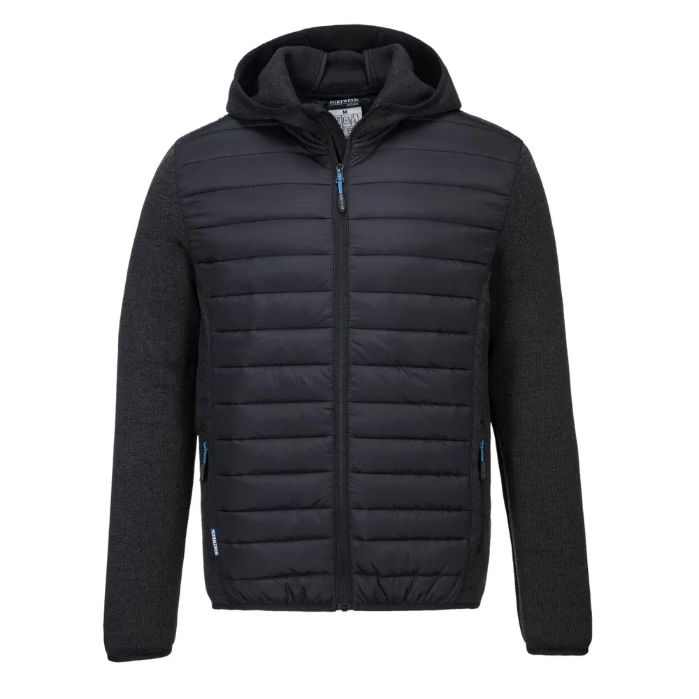 Μπροστινή φωτογραφία του T832 - KX3 Hybrid Baffle Jacket σε Grey Marl χρώμα