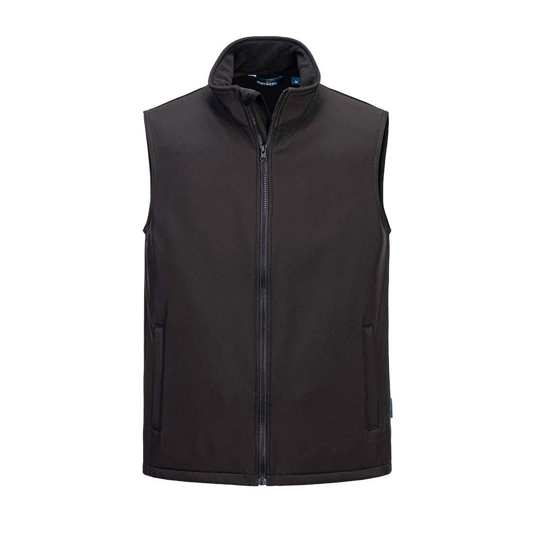 Μπροστινή φωτογραφία του TK22 - Γιλέκο Softshell Print & Promo (2L) σε Black χρώμα