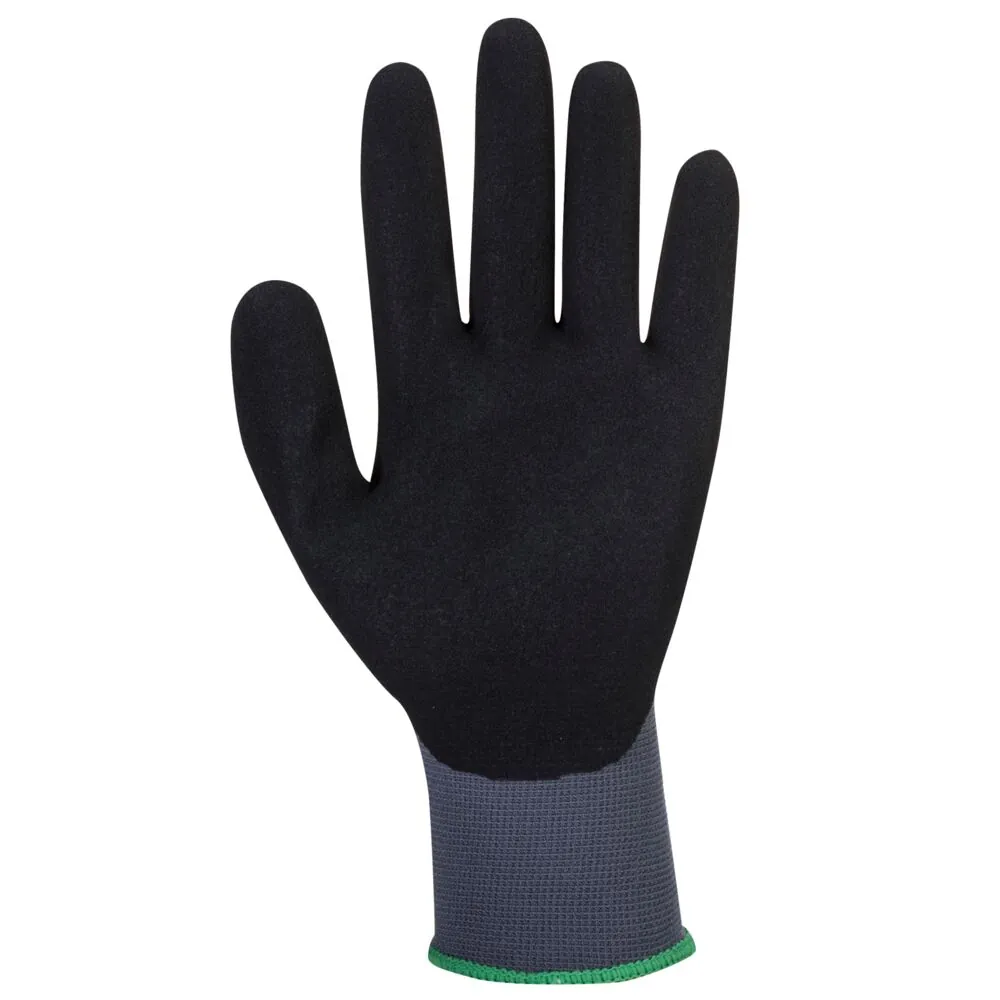 Φωτογραφία από πίσω του A352 - Γάντι DermiFlex Ultra σε Grey-Black χρώμα