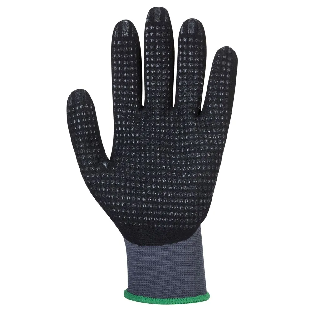 Φωτογραφία από πίσω του A353 - DermiFlex Ultra Plus Glove σε Grey-Black χρώμα