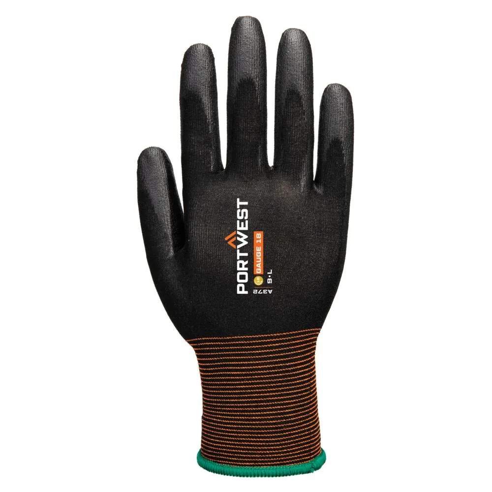 Φωτογραφία από πίσω του A372 - GP Grip 18 PU σε Black χρώμα