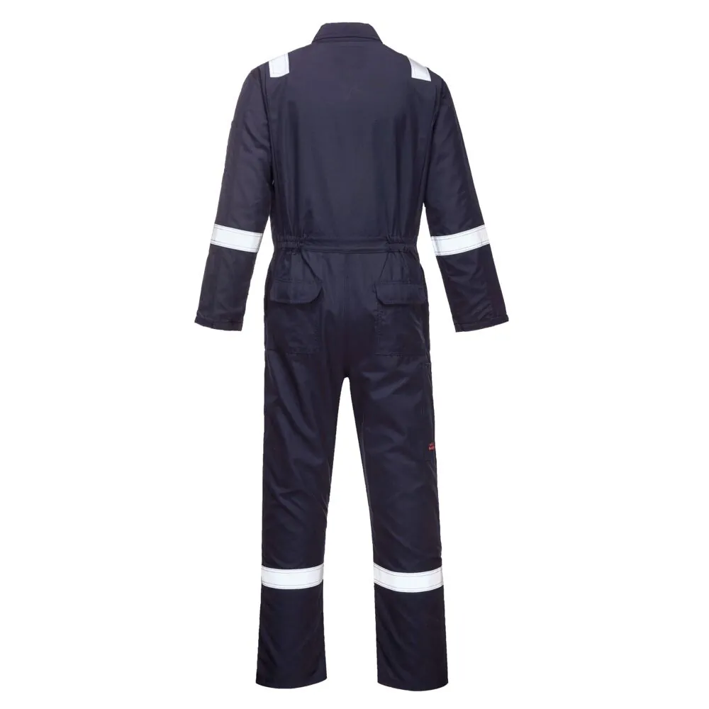 Φωτογραφία από πίσω του AF53 - Φόρμα Araflame Gold σε Navy χρώμα