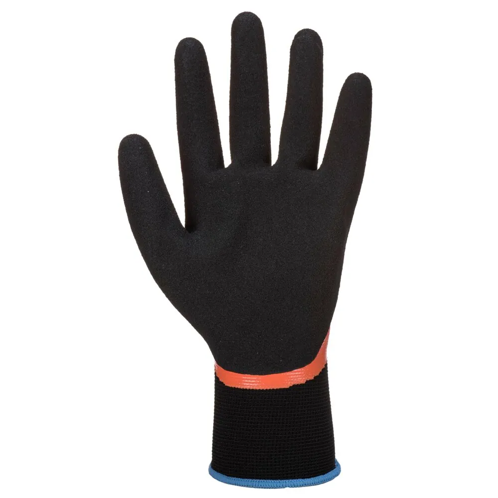 Φωτογραφία από πίσω του AP30 - Γάντι Dermi Pro σε Orange-Black χρώμα