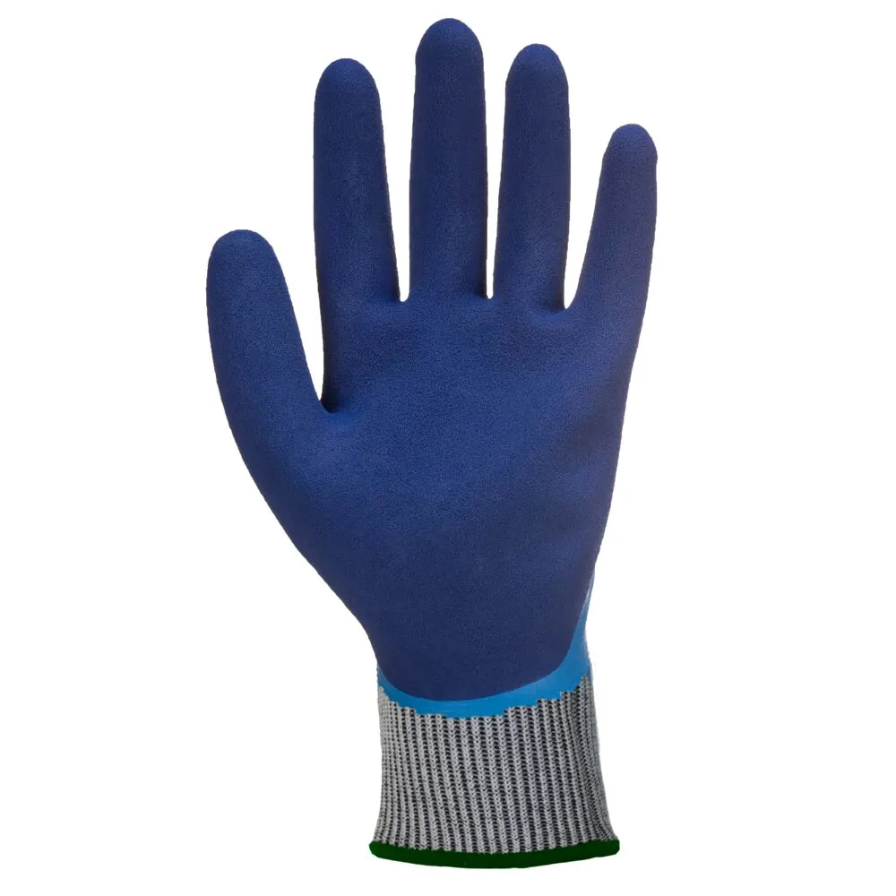 Φωτογραφία από πίσω του AP81 - Γάντι Κοπής Liquid Pro HR σε Blue χρώμα