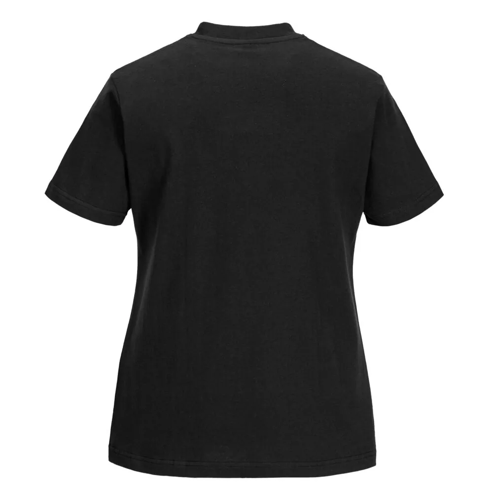 Φωτογραφία από πίσω του B192 - Γυναικείο T-Shirt σε Black χρώμα