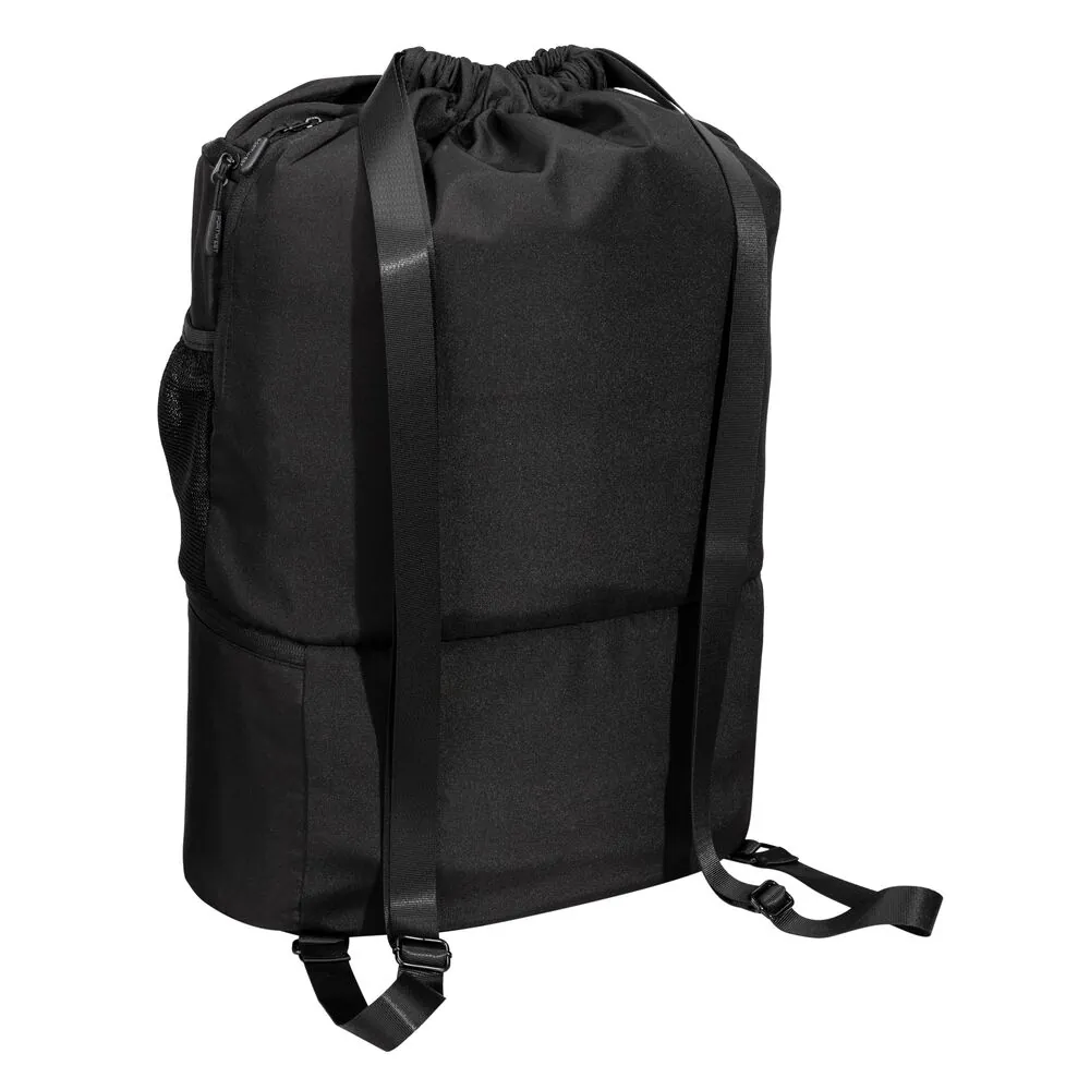 Φωτογραφία 2 του B966 - KX3 Drawstring Boot Bag σε Black χρώμα