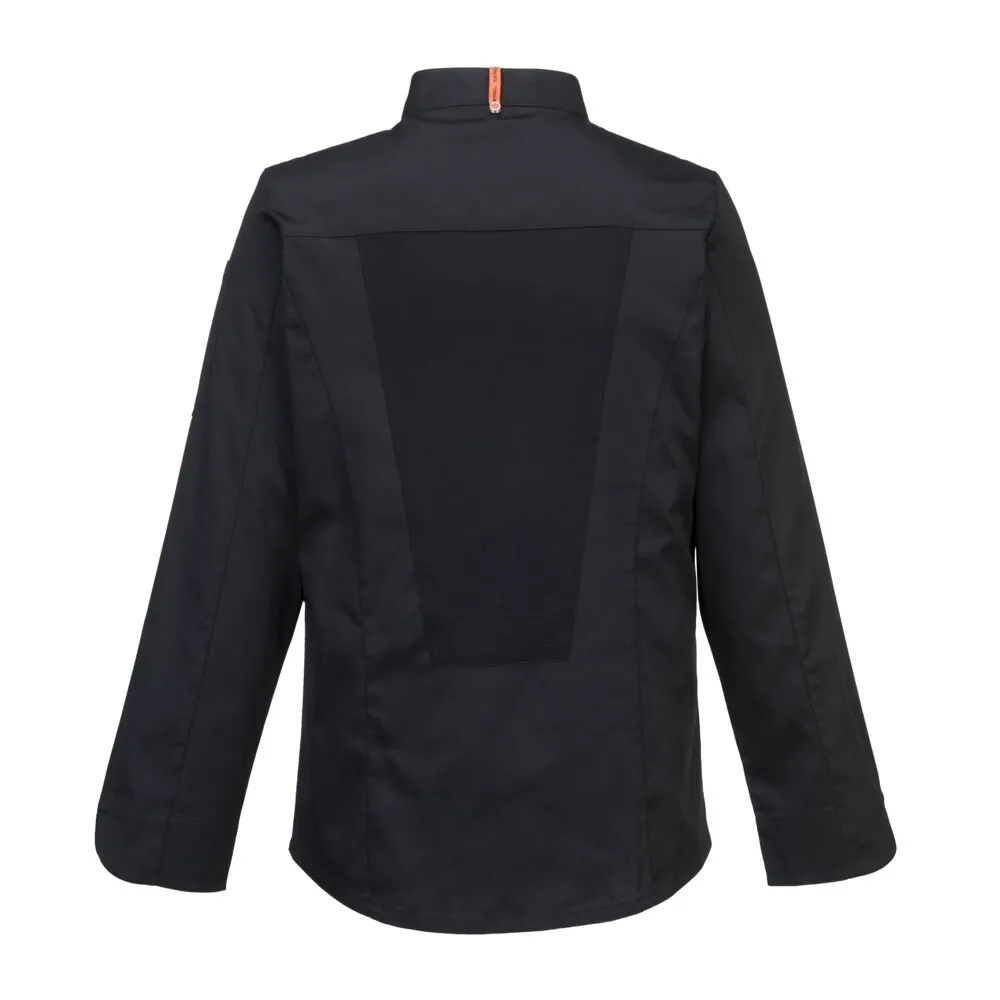 Φωτογραφία από πίσω του C838 - MeshAir Pro Σακάκι L/S σε Black χρώμα