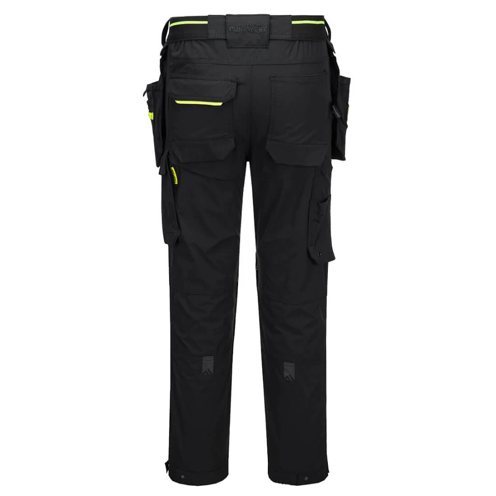 Όπισθεν φωτογραφία του EV446 - EV4 Lightweight Detachable Holster Trousers σε Black χρώμα