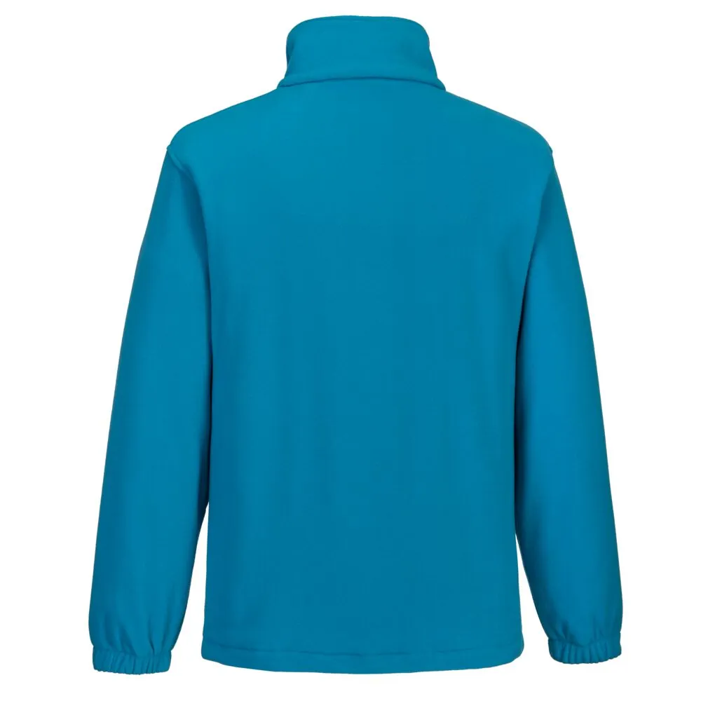 Φωτογραφία από πίσω του F205 - Ανδρικό Aran Fleece σε Aqua χρώμα