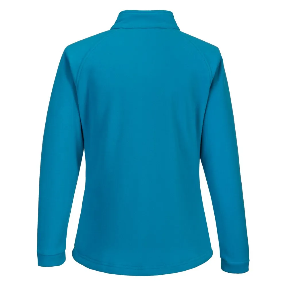 Φωτογραφία από πίσω του F282 - Γυναικείο Aran Fleece σε Aqua χρώμα