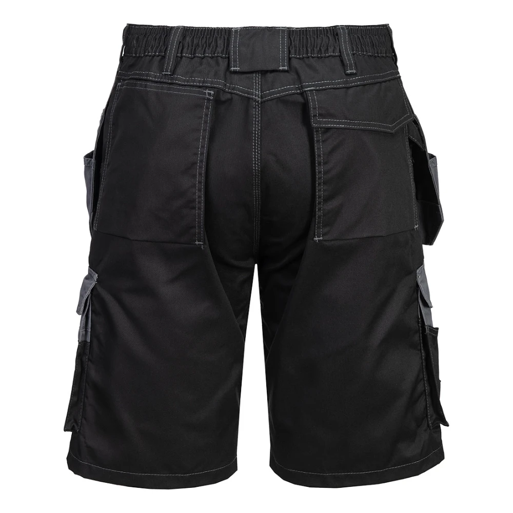 Όπισθεν φωτογραφία του KS18 - Granite Σόρτς με Τσέπες Holster σε Black/Zoom Grey χρώμα