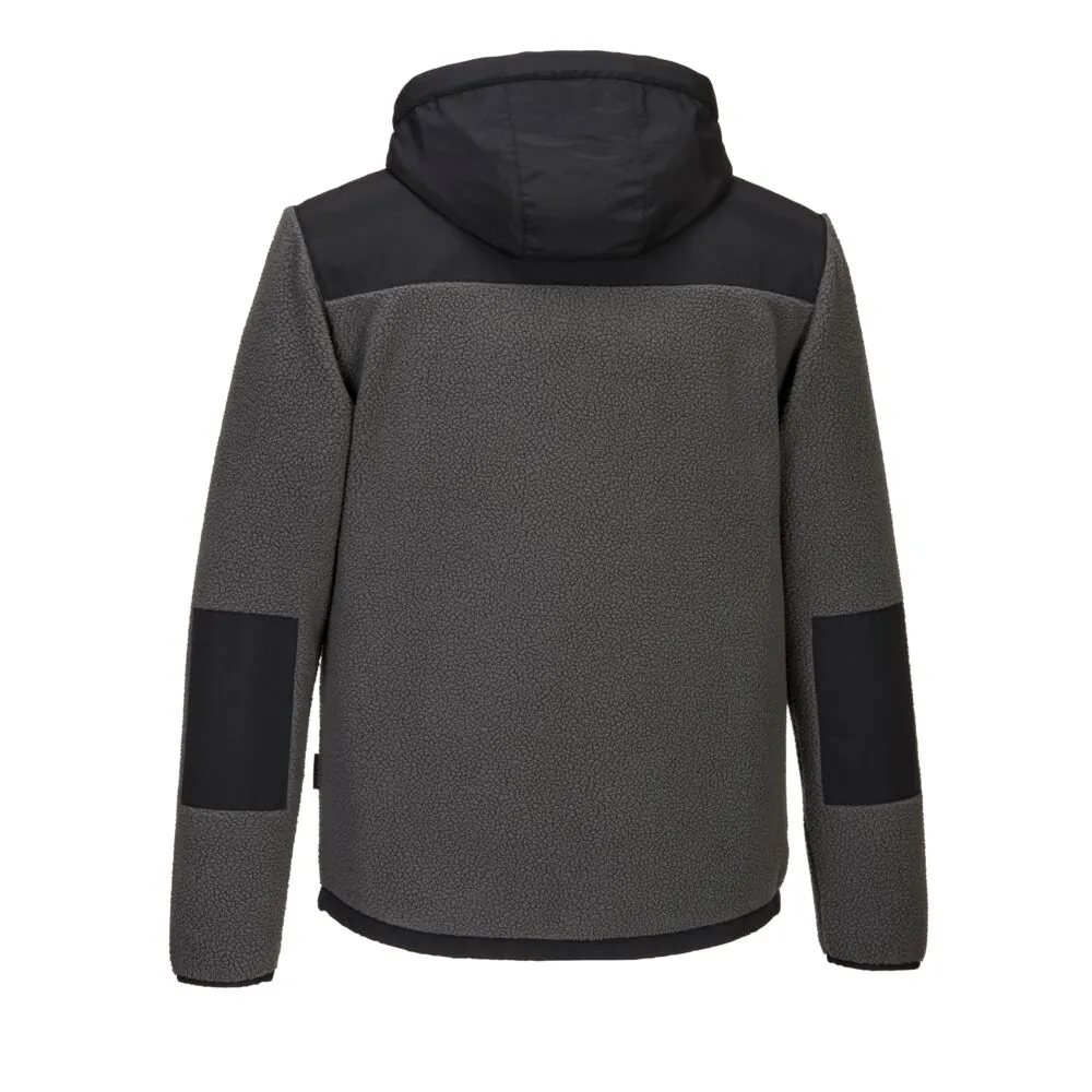 Φωτογραφία από πίσω του KX371 - KX3 Borg Φλις σε Black-Grey χρώμα