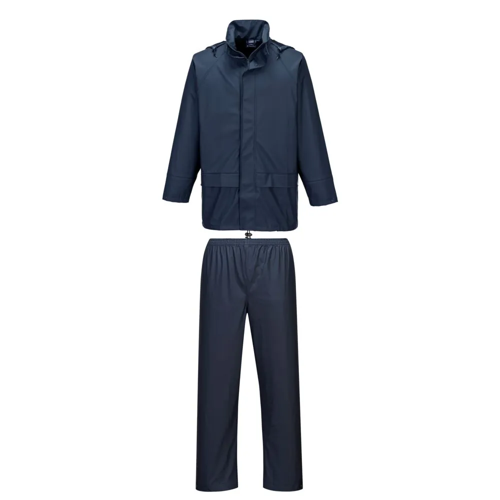 Φωτογραφία από πίσω του L450 - Sealtex Essential Rainsuit (2 Piece Suit) σε Navy χρώμα