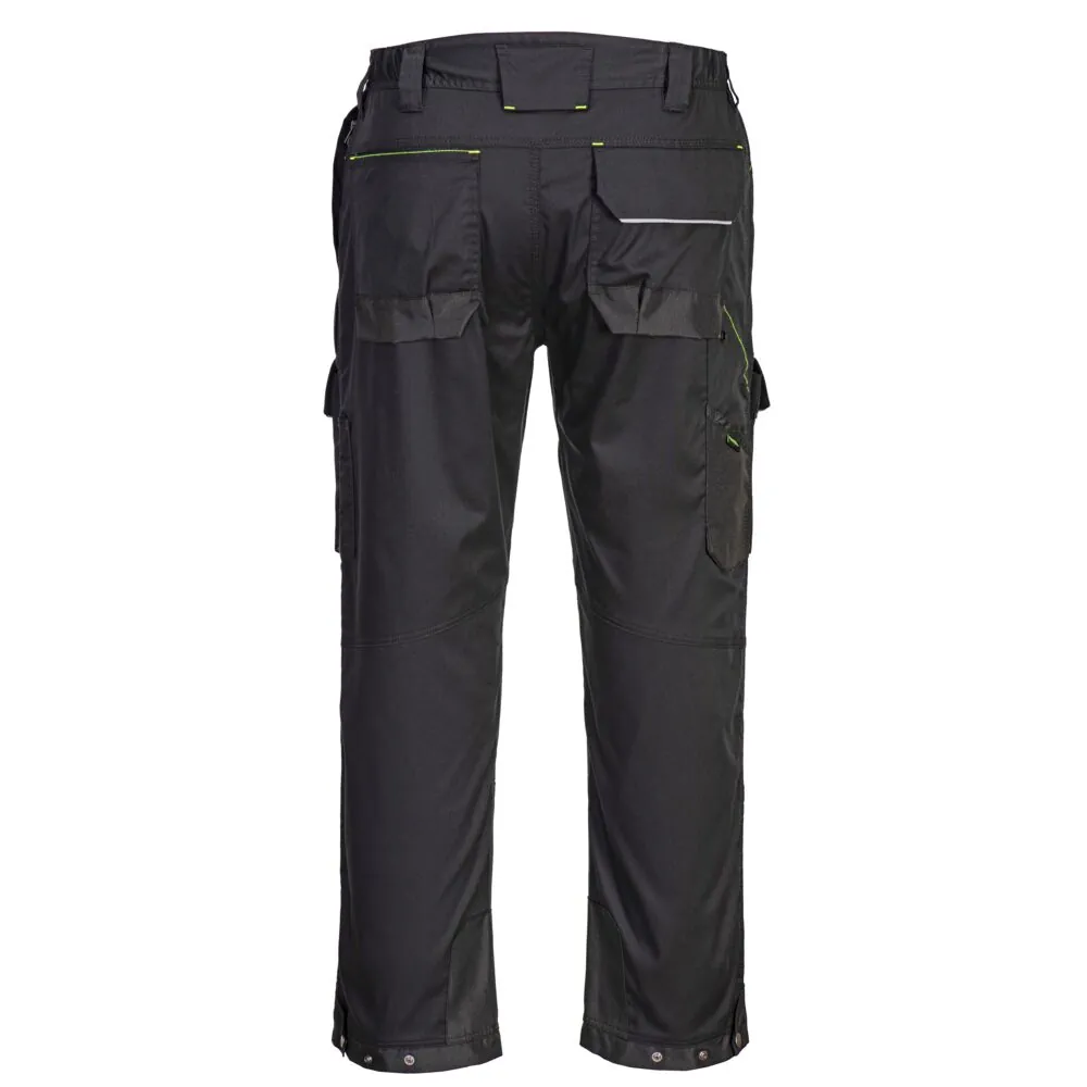 'Οπισθεν φωτογραφία του PW322 - PW3 Harness Trousers σε Black χρώμα