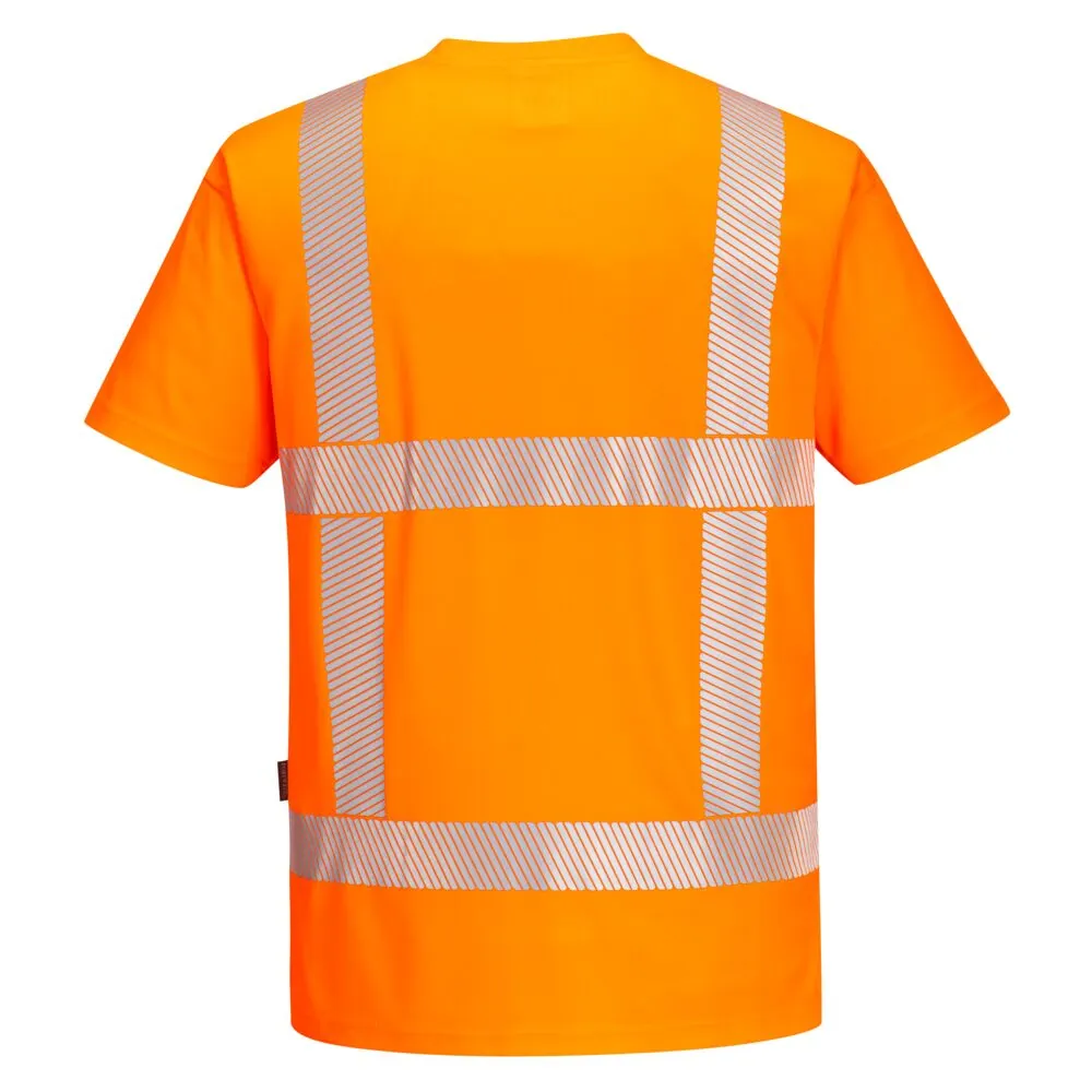 Φωτογραφία από πίσω του R413 - Μπλουζάκι RWS σε Orange χρώμα