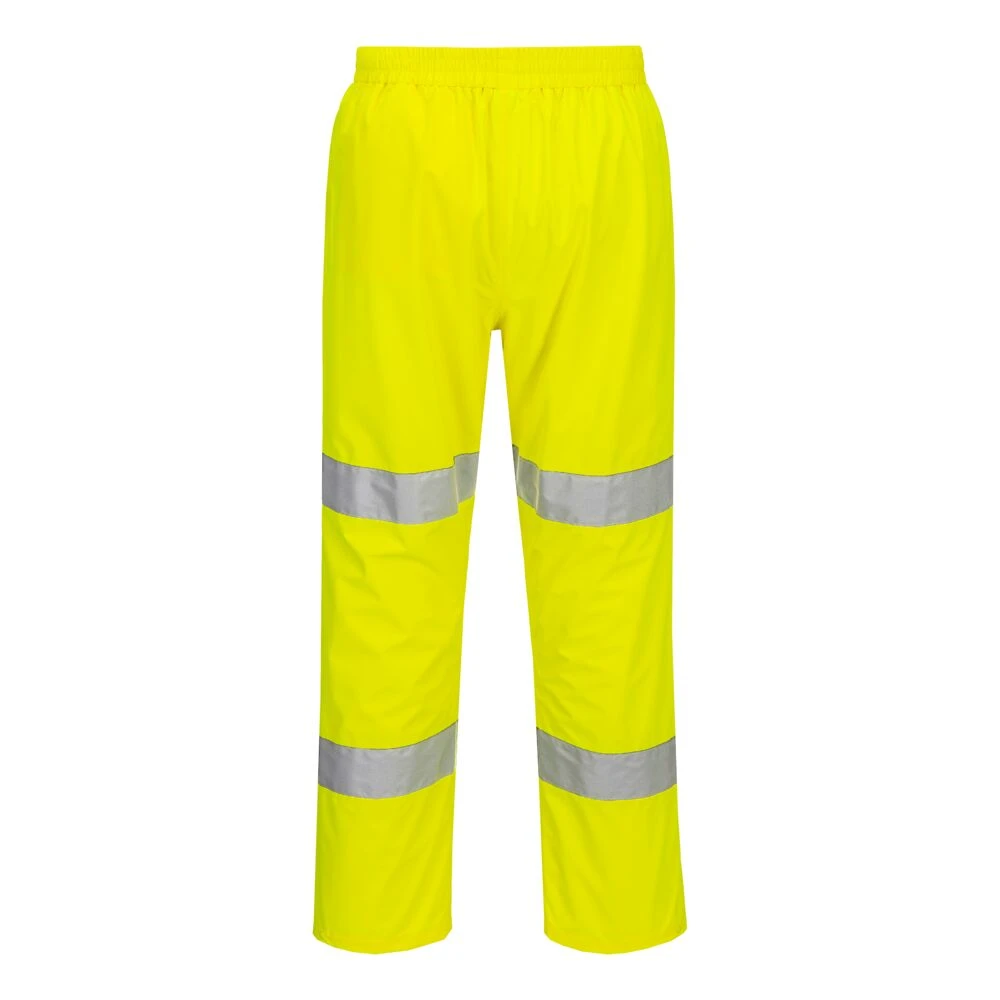 Όπισθεν φωτογραφία του S165 - Hi-Vis Lightweight Packable Trousers σε Yellow χρώμα
