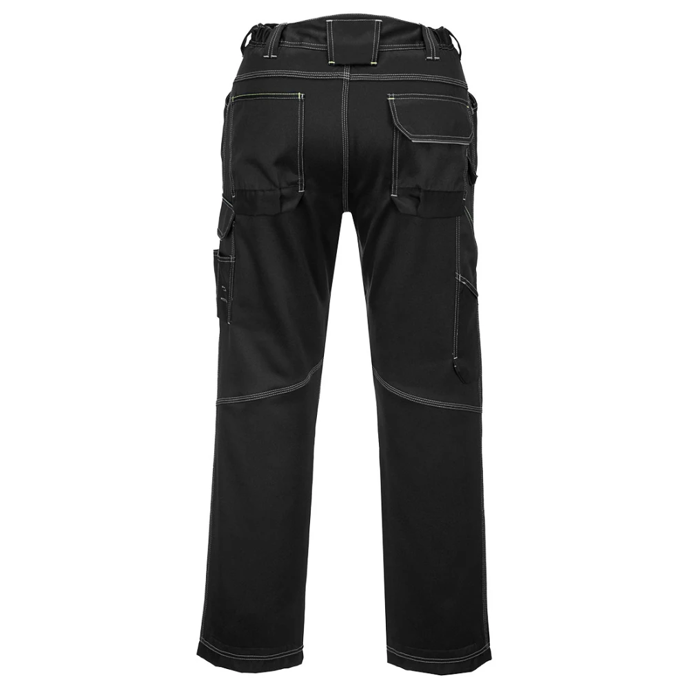 Όπισθεν φωτογραφία του T601 - PW3 Παντελόνια Εργασίας σε Black χρώμα