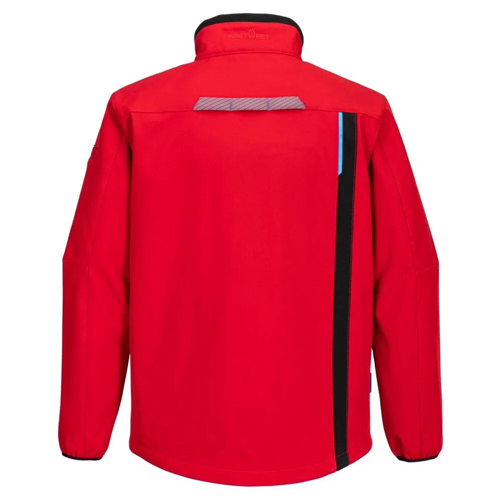 Φωτογραφία με λεπτομέρειες του T750 - Softshell Μπουφάν WX3 σε Deep Red χρώμα