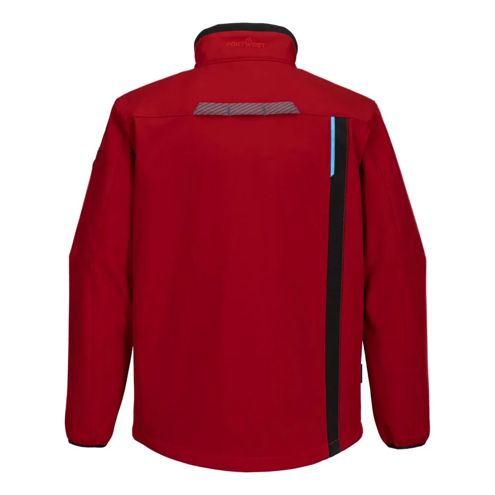 Δεύτερη φωτογραφία με λεπτομέρειες του T750 - Softshell Μπουφάν WX3 σε Deep Red χρώμα