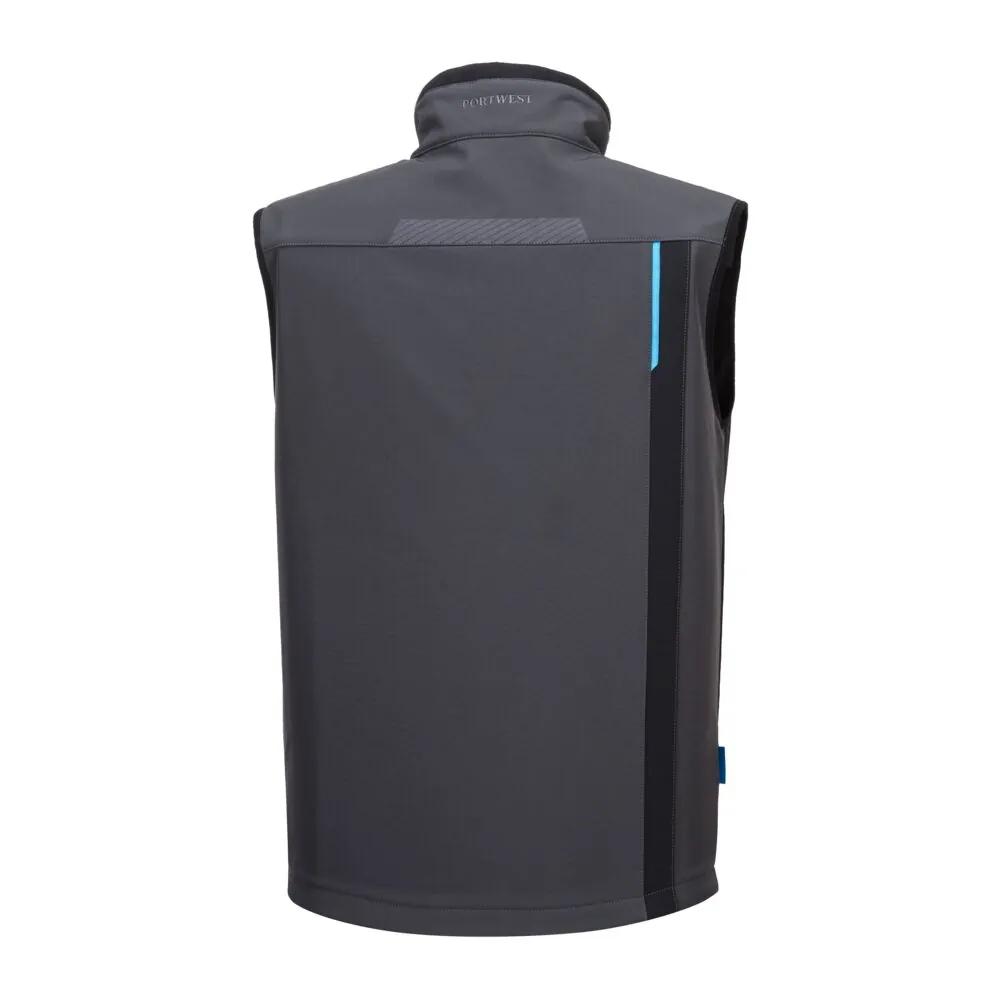 Φωτογραφία από πίσω του T751 - WX3 Softshell Γιλέκο (3L) σε Metal Grey χρώμα