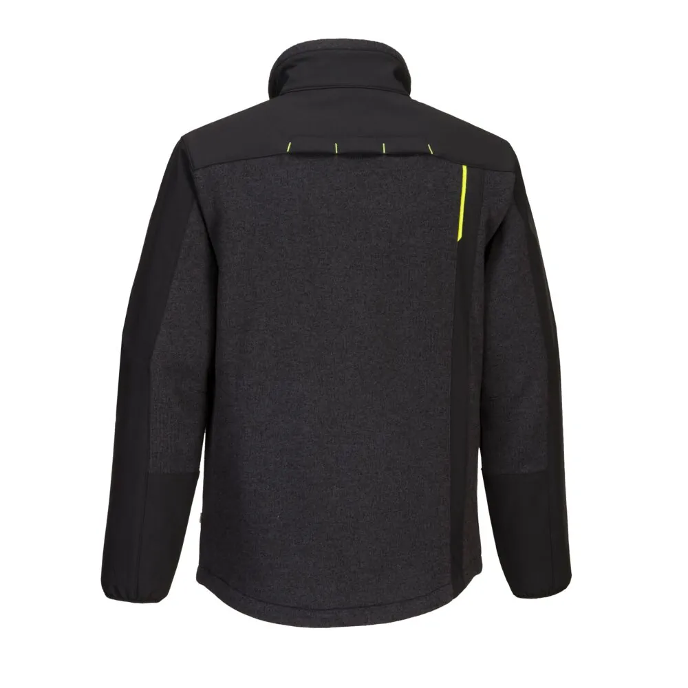 Φωτογραφία από πίσω του T753 - Μπουφάν WX3 Eco Hybrid Softshell (2L) σε Black χρώμα