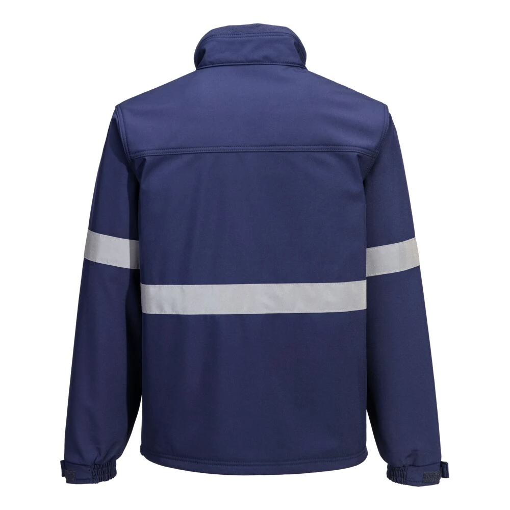 Φωτογραφία από πίσω του TK54 - IONA Softshell Jacket (3L) σε Navy χρώμα