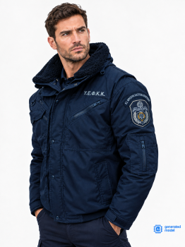 Μπουφάν Bomber Portwest F465 και κέντημα ΥΕΦΦΚ