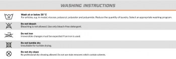 Washing-instructions