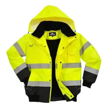 Μπουφάν ΕΛΑΣ C465 HiVis με αποσπ. γούνα και μανίκια