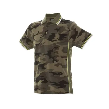 Φωτογραφία από Ankara - Ανδρικό πόλο πικέ σε χρώμα Camo-Army