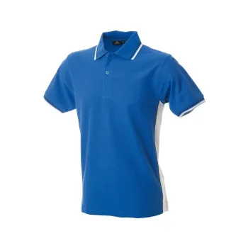 Φωτογραφία από Ankara - Ανδρικό πόλο πικέ σε χρώμα Royal-White