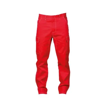 Φωτογραφία από Bucarest Man - Ανδρικό παντελόνι εργασίας σε χρώμα Red