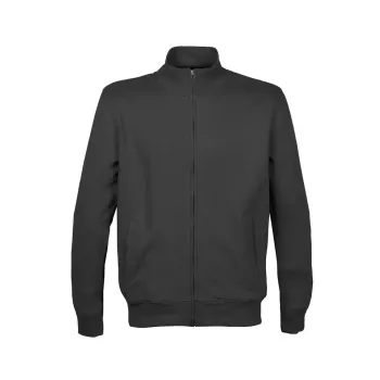 Φωτογραφία από Dallas Man - Ανδρική ζακέτα φούτερ χωρίς κουκούλα σε χρώμα Black