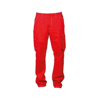 Φωτογραφία από Vigo Man - Ανδρικό παντελόνι εργασίας σε χρώμα Red