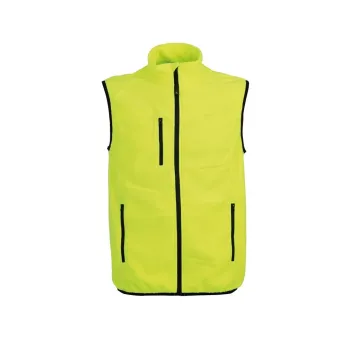 Φωτογραφία από Praga - Ανδρικό γιλέκο fleece σε χρώμα Yellow Fluo