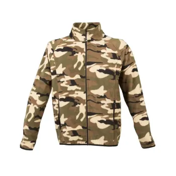 Φωτογραφία από Metz Man - Ανδρική ζακέτα fleece σε χρώμα Camo Green