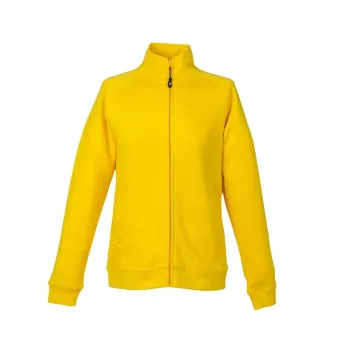 Φωτογραφία από Malesia Lady - Γυναικεία ζακέτα φούτερ σε χρώμα Yellow