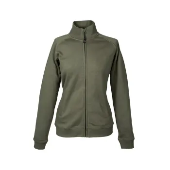 Φωτογραφία από Malesia Lady - Γυναικεία ζακέτα φούτερ σε χρώμα Army