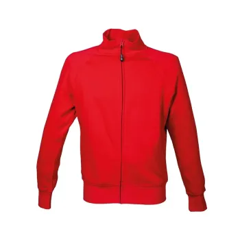 Φωτογραφία από Malesia Man - Ανδρική ζακέτα φούτερ σε χρώμα Red