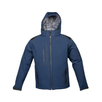 Φωτογραφία από Cervinia man - Τζάκετ softshell 3 στρώσεων σε χρώμα Navy