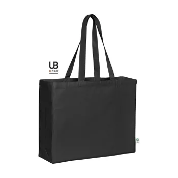 Φωτογραφία από Borneo - Τσάντα με μακριά χερούλια και πιέτα σε χρώμα Black