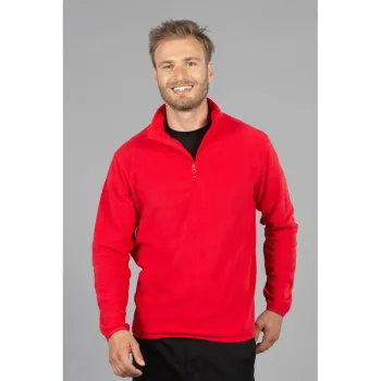 Φωτογραφία από Lione Man - Ανδρική μπλούζα fleece σε χρώμα Red