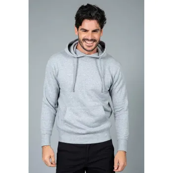 Φωτογραφία από Newport Man - Μπλούζα φούτερ με κουκούλα σε χρώμα Grey Melange