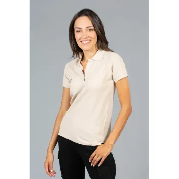 Φωτογραφία από San Francisco Lady - Γυναικείο πόλο σε χρώμα Sand