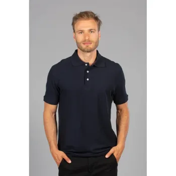 Φωτογραφία από San Francisco Man - Ανδρικό πόλο σε χρώμα Black