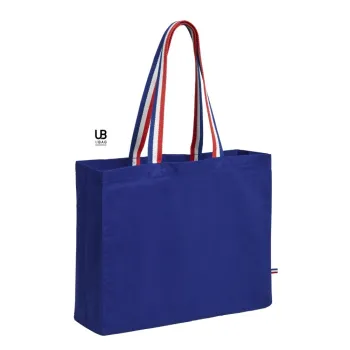 Φωτογραφία από Henri - Τσάντα με μακριά χερούλια και πιέτα σε χρώμα Royal Blue