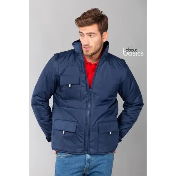 Φωτογραφία Detach - Unisex μπουφάν με αποσπώμενα μανίκια σε χρώμα Navy