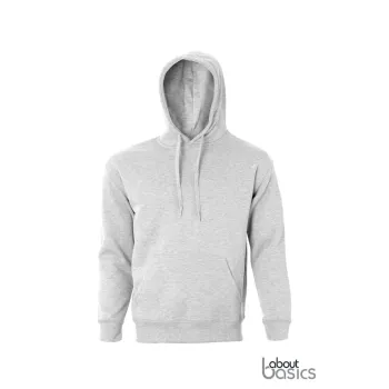 Φωτογραφία Shadow - Unisex μπλούζα φούτερ με κουκούλα σε χρώμα Grey Melange