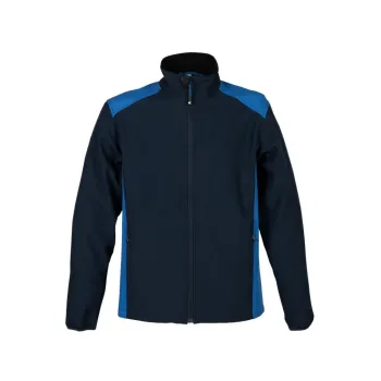 Φωτογραφία από Garda - Δίχρωμο τζάκετ softshell 2 στρώσεων σε χρώμα Navy-Royal